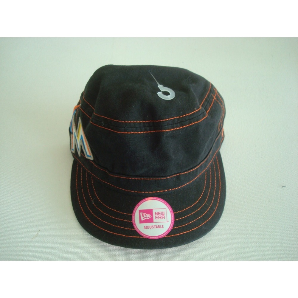 MIAMI MARLINS WOMENS‎   00S STRAPBACK GOLF BEACH HAT CAP VINTAGE EE2